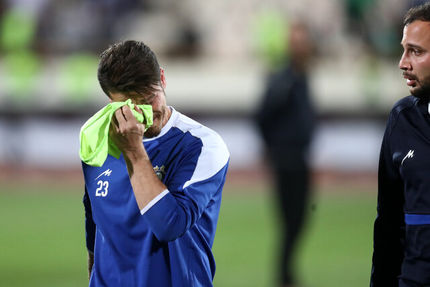 استقلال خطاب به وریا غفوری: موفق باشی کاپیتان