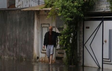 شرایط بندرانزلی بعد از بارش شدید عادی شد