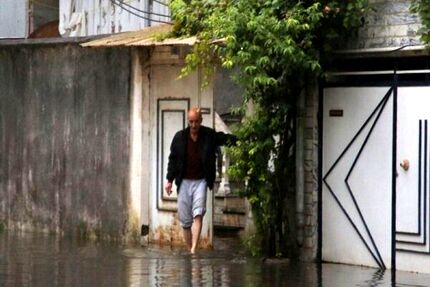 شرایط بندرانزلی بعد از بارش شدید عادی شد