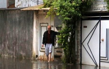 شرایط بندرانزلی بعد از بارش شدید عادی شد
