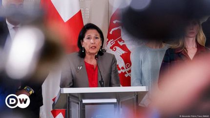 رییس‌جمهور گرجستان: نتیجه انتخابات پارلمانی را لغو کنید