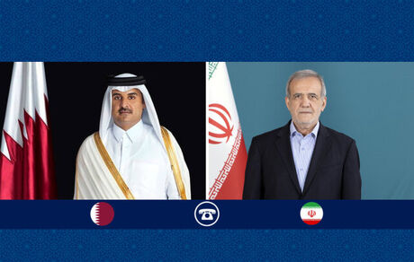 دلجویی رئیس جمهور از امیر قطر / پزشکیان: مردم ایران تا آخر ایستاده‌اند