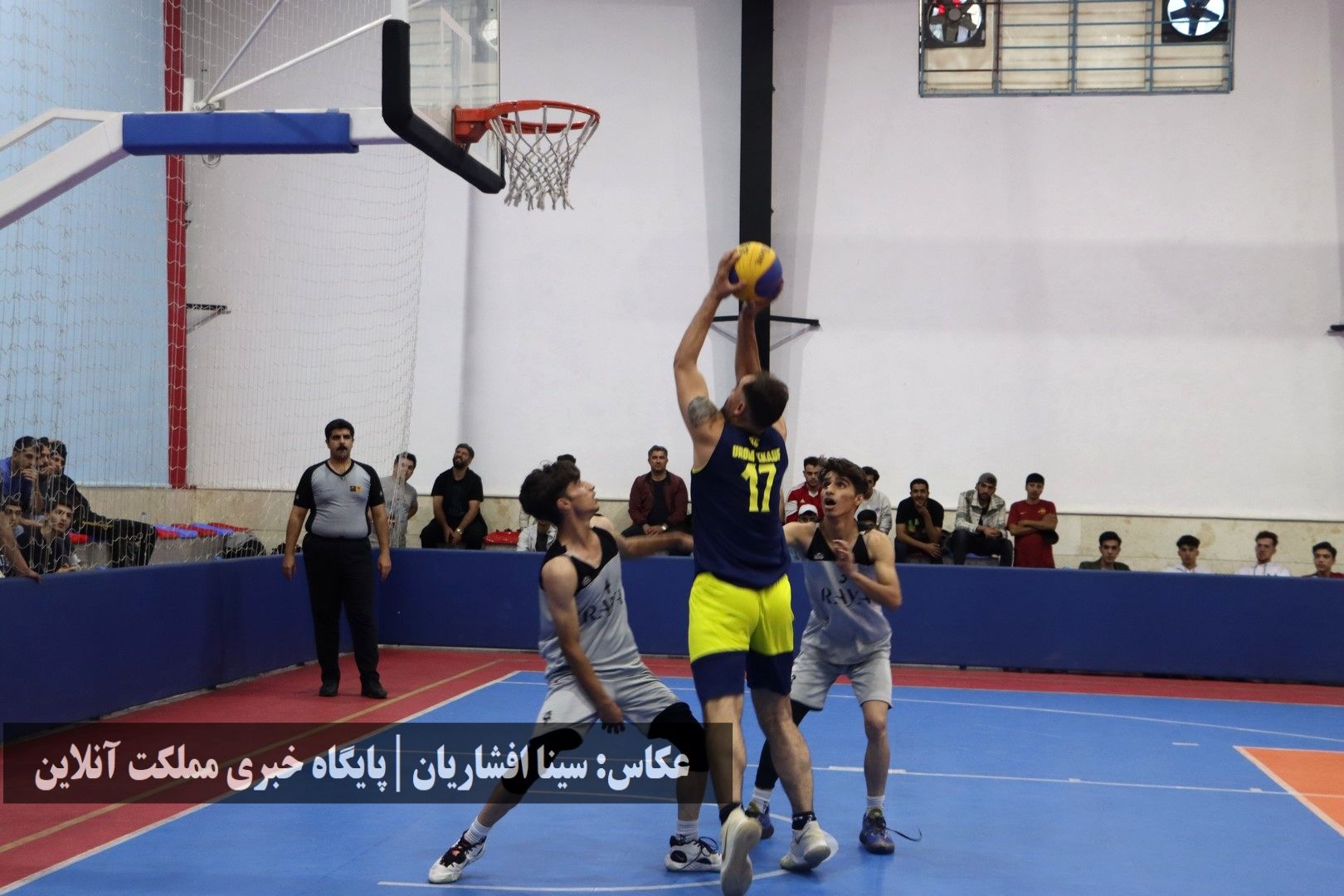 بسکتبال سه به سه آذربایجان‌غربی