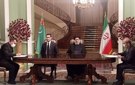 ۹ یادداشت تفاهم و بیانیه مشترک بین ایران و ترکمنستان امضا شد