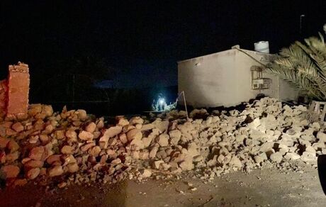 زلزله نسبتا شدید در استان هرمزگان