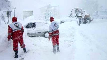 امدادرسانی هلال‌احمر به ۱۹ هزار هموطن در برف و کولاک