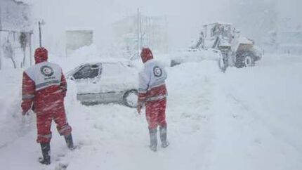 امدادرسانی هلال‌احمر به ۱۹ هزار هموطن در برف و کولاک