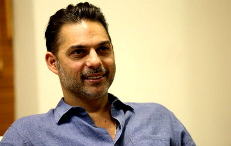 سلفی پیمان معادی پشت صحنه فیلم هالیوودی