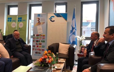 زنگنه با دبیر کل و رئیس دوره‌ای اجلاس اوپک دیدار کرد