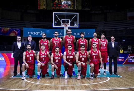 سقوط بسکتبال ایران در رنکینگ جهانی