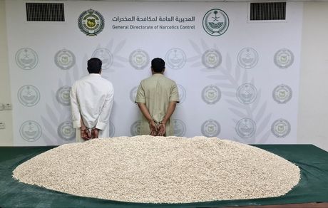 ۱.۳ میلیون قرص مخدر در عربستان کشف شد