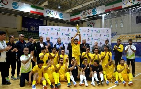 تیم تبریز قهرمان لیگ فوتبال هفت نفره کارگران شد