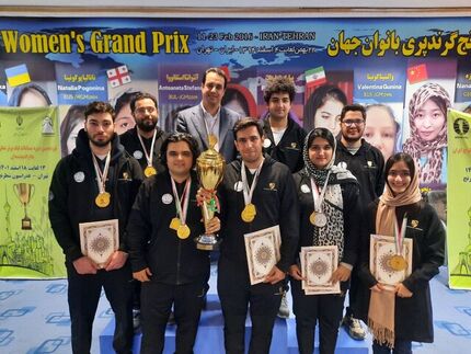 پولاد نوین معدن کرمان قهرمان لیگ برتر شطرنج