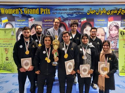 پولاد نوین معدن کرمان قهرمان لیگ برتر شطرنج