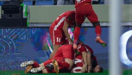 اولین قهرمانی سردار آزمون در امارات با گلزنی همراه بود