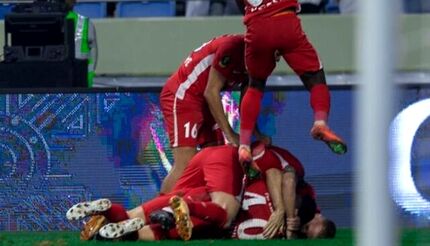 اولین قهرمانی سردار آزمون در امارات با گلزنی همراه بود