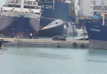 آخرین وضعیت ناو دچار حادثه سهند