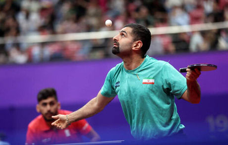 برد راحت پینگ‌پنگ‌باز کشورمان در مسابقات گرند اسمش عربستان