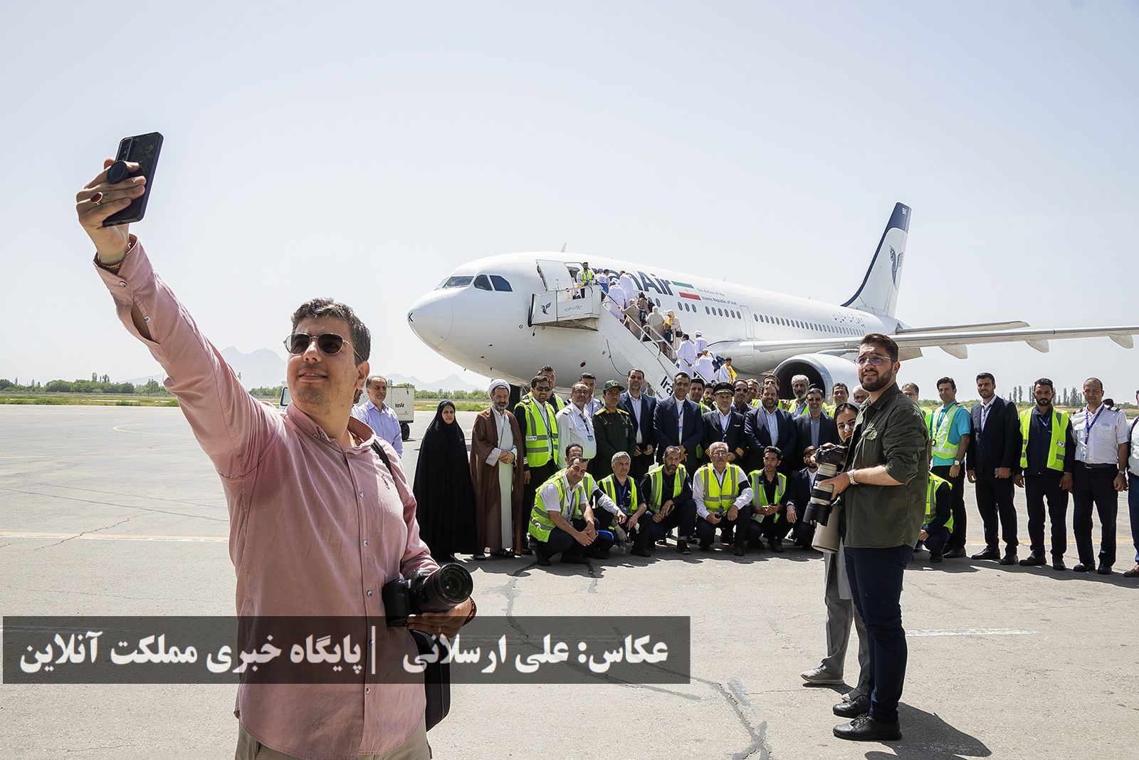 اعزام زائرین سرزمین وحی (حجاج) آذربایجان‌غربی از فروگاه بین‌المللی ارومیه