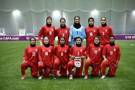 کسب عنوان سومی تیم ملی فوتبال دختران زیر ۱۸ سال ایران در تورنمنت کافا