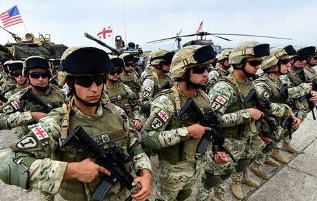رزمایش مشترک آمریکا و گرجستان فعلا به تعویق افتاد