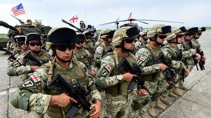 رزمایش مشترک آمریکا و گرجستان فعلا به تعویق افتاد