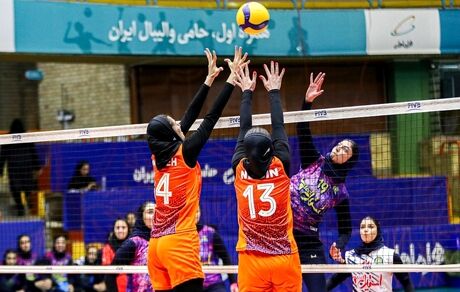 لیگ برتر والیبال بانوان: سریک گنبد مقتدرانه می‌تازد