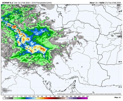 ثبت گرم‌ترین بامداد ۵۰ سال اخیر تهران