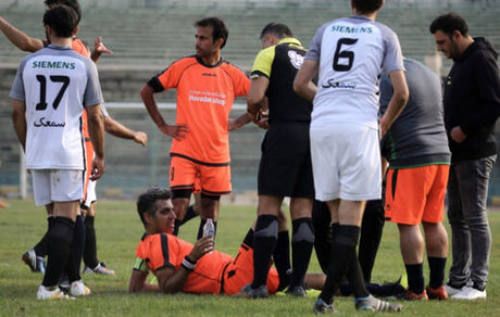 تصاویر لحظه آسیب دیدگی شدید عادل فردوسی‌پور