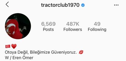 صفحه رسمی اینستاگرام باشگاه تراکتور هک شد