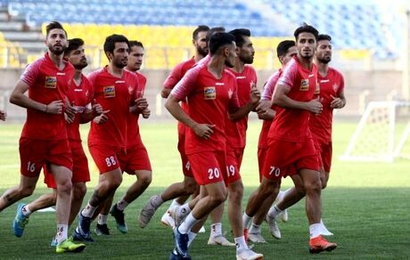 پرسپولیس پس از دو روز استراحت تمرین کرد