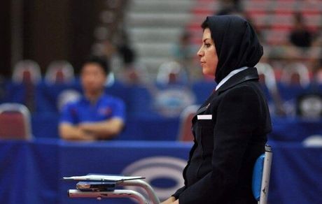 قضاوت داور زن ایرانی در رقابت‌های انتخابی المپیک ۲۰۲۰