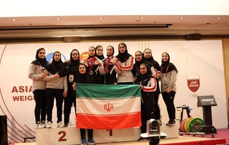درخشش دختران وزنه‌بردار کشورمان در رده‌های سنی آسیا