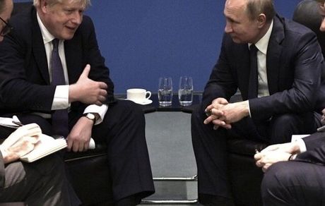 پوتین و جانسون آشتی کردند