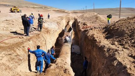 اتمام کامل تعمیر خطوط منفجرشده انتقال گاز سراسری