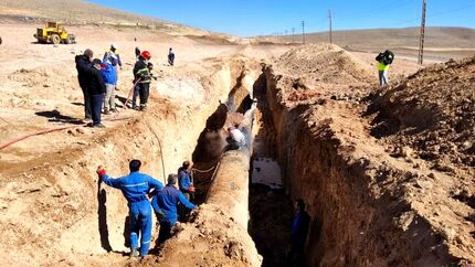 اتمام کامل تعمیر خطوط منفجرشده انتقال گاز سراسری