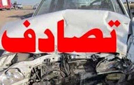 تصادف زنجیره‌ای در محور زاهدان - خاش با ۱۲ آسیب‌دیده
