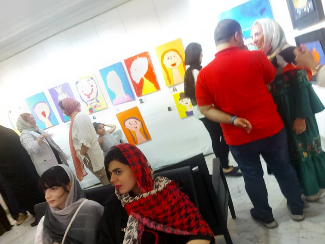 نمایشگاه گروهی نقاشی پرواز با رنگها