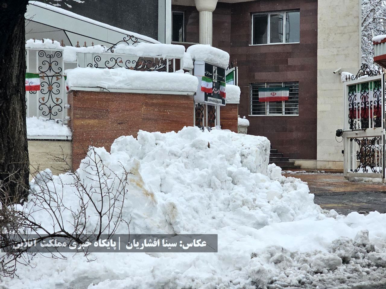 برف ارومیه