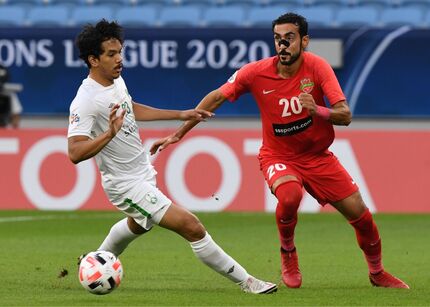 برد نفس‌گیر الاهلی مقابل شباب الاهلی در ضربات پنالتی