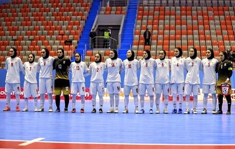 برد دیگری برای تیم ملی فوتسال زنان ایران در تورنمنت کافا