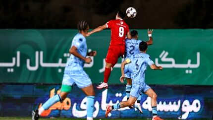 پرسپولیس به سختی به رده دوم لیگ برتر فوتبال رسید