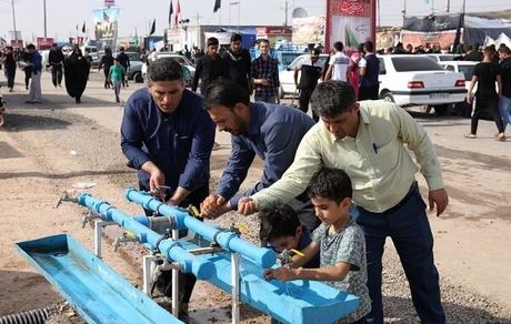 ایجاد شبکه آب و برق در پایانه‌های مرزی کشور برای زائران حسینی