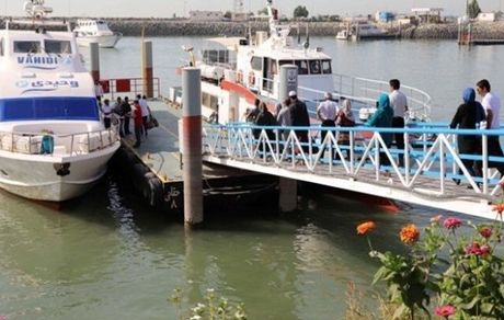 بندر مسافری شهید ذاکری تا اطلاع ثانوی تعطیل شد