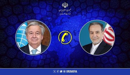 عراقچی با دبیرکل سازمان ملل متحد گفتگو کرد