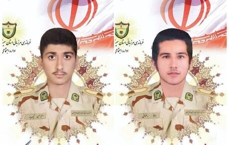 دو مرزبان در سراوان به شهادت رسیدند