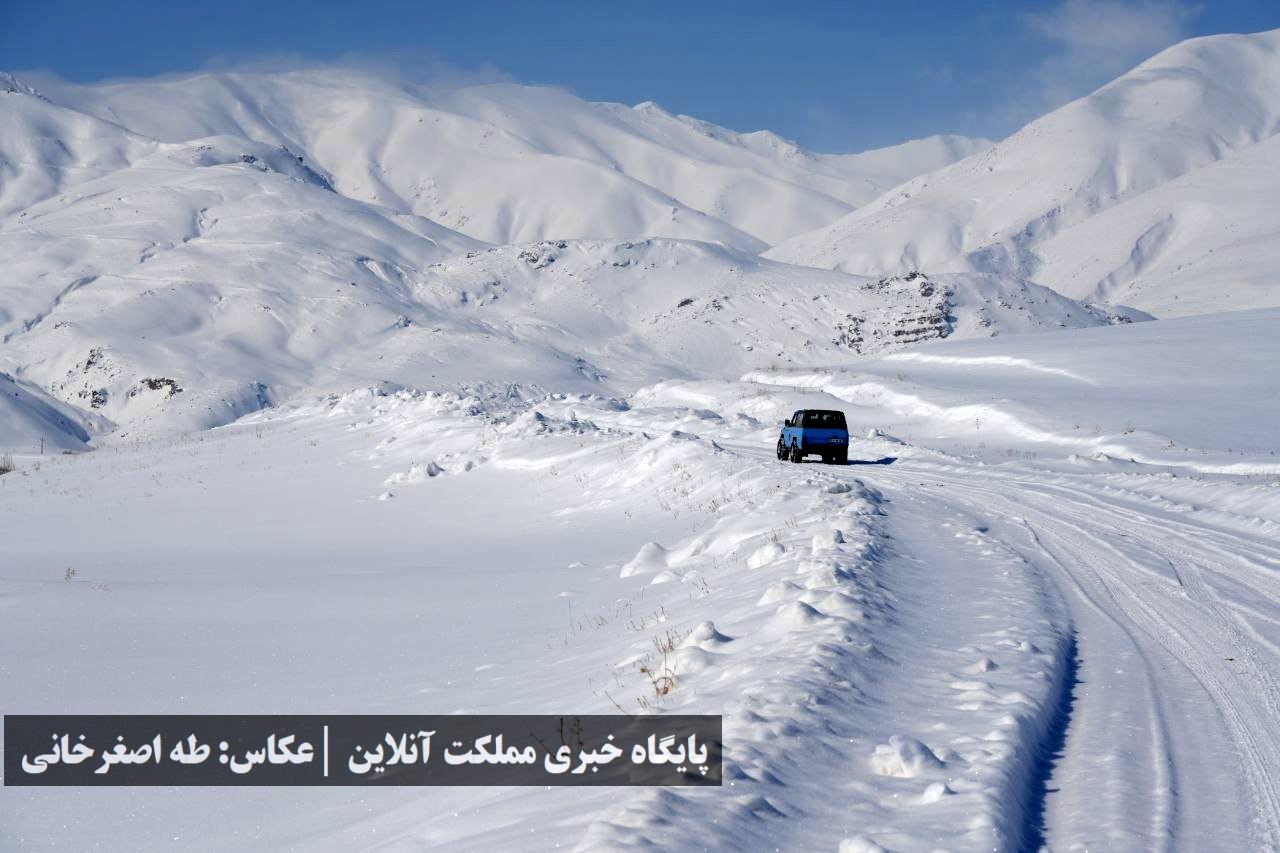 ارومیه زیر پوست برف