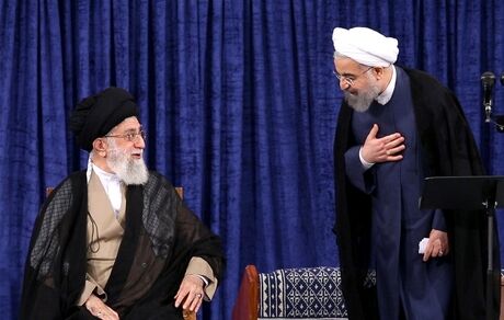حسن روحانی با رهبر انقلاب دیدار کرد