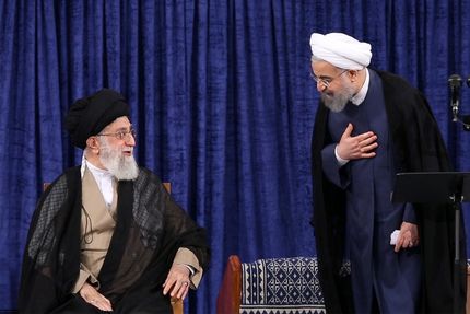 حسن روحانی با رهبر انقلاب دیدار کرد