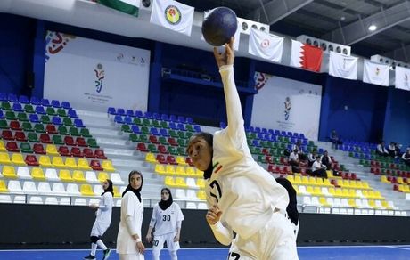 قهرمانی تیم ملی هندبال دختران ایران در بازیهای آسیایی جوانان